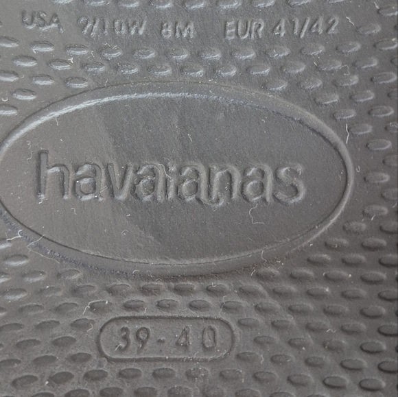 Havaianas Slip-On Flip Flop Sandal - Size 9/10W - Picture 12 of 13